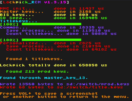 Lockpick rcm